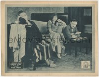 2p1373 PAY UP LC 1924 bored man & woman with Billy West playing solitaire in bedroom, ultra rare!