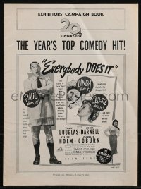 2p0151 EVERYBODY DOES IT pressbook 1949 Linda Darnell, Paul Douglas, Celeste Holm, Coburn