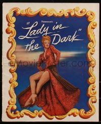 2p0184 LADY IN THE DARK pressbook 1944 great image of sexy Ginger Rogers showing her legs, rare!