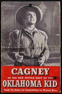 2p1078 OKLAHOMA KID pressbook 1947 cowboy James Cagney, Humphrey Bogart, Rosemary Lane, ultra rare!