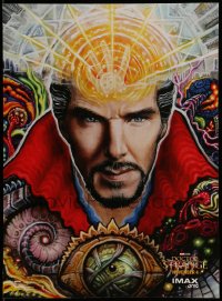 2p0489 DOCTOR STRANGE IMAX advance mini poster 2016 Randal Roberts art of Benedict Cumberbatch!