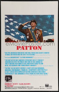 2p0089 PATTON WC 1970 A Salute to a Rebel, General George C. Scott, World War II classic!