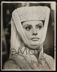 2p1565 EL CID 8 deluxe 11x14 stills 1961 sexy Sophia Loren, Charlton Heston, some close-ups!