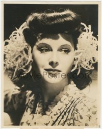 2p1653 HEDY LAMARR deluxe 10x13 still 1941 head & shoulders portrait after making H.M. Pulham Esq.!