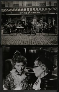 2p1575 MADWOMAN OF CHAILLOT 5 deluxe 10.5x13.5 & 10.5x14 stills 1969 Katharine Hepburn, Leighton!