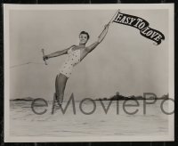 2p2055 EASY TO LOVE 4 deluxe 8x10 stills 1953 pretty Esther Williams, Van Johnson, Tony Johnson!