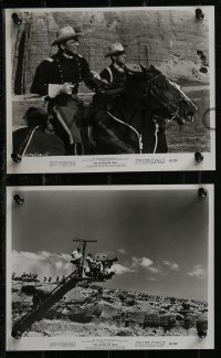 2p2021 HALLELUJAH TRAIL 31 8x10 stills 1965 Burt Lancaster, Lee Remick and cast!