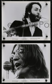 2p2064 LET IT BE 3 8x10 stills 1970 Beatles, John Lennon, Paul McCartney, Ringo, George Harrison!