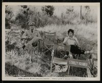 2p2077 ON THE BEACH 2 8x10 stills 1959 Gregory Peck in uniform & sexy Ava Gardner, both candids!