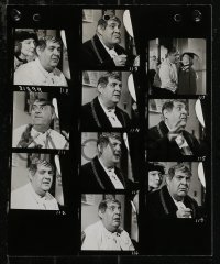 2p2065 PRODUCERS 3 8x10 contact sheets 1967 Zero Mostel & Estelle Winwood in hold me, touch me scene!