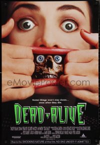 2r0901 DEAD ALIVE 1sh 1992 Peter Jackson gore-fest, some things won't stay down!