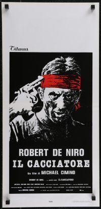 2r0361 DEER HUNTER Italian locandina 1979 directed by Michael Cimino, Robert De Niro!