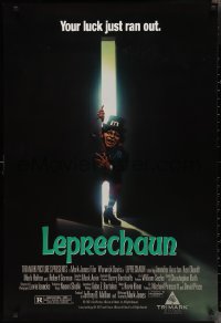 2r1026 LEPRECHAUN 1sh 1993 Warwick Davis, super young Jennifer Aniston, your luck just ran out!