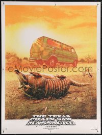 2r0097 TEXAS CHAINSAW MASSACRE 18x24 art print R2014 dead armadillo by Jason Edmiston