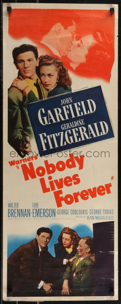 EMoviePoster Com Image For 2r0648 NOBODY LIVES FOREVER Insert 1946   In Nobody Lives Forever CS17341 B 