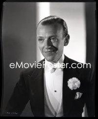 2s0298 FRED ASTAIRE camera original 8x10 negative 1940s close portrait of the legend wearing tuxedo!