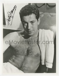 2t1663 FARLEY GRANGER signed 8x10 REPRO photo 1980s sexy barechested portrait with towel on shoulder!