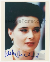 2t1670 ISABELLA ROSSELLINI signed color 8x10 REPRO photo 2000s portrait of the sexy Italian actress!