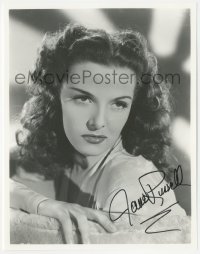 2t1672 JANE RUSSELL signed 8x10 REPRO photo 1980s head & shoulders portrait of the sexy leading lady!