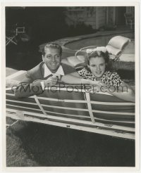 2t1893 JUDY GARLAND/DAVID ROSE 8x10.25 still 1941 great performers announcing their engagement