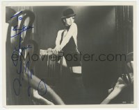 2t1682 LIZA MINNELLI signed 8x10 REPRO photo 1980s performing on stage in skimpy outfit in Cabaret!