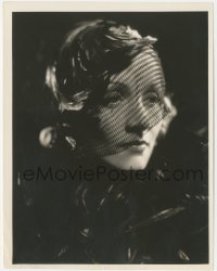 2t1899 MARLENE DIETRICH 8x10.25 still 1932 head & shoulders portrait w/ veil from Shanghai Express!