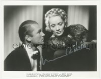 2t1691 MARLENE DIETRICH signed 8x10 REPRO photo 1980s c/u with Brian Aherne in The Song of Songs!