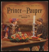 2t0746 PRINCE & THE PAUPER Whitman Publishing softcover book 1937 Errol Flynn & the Mauch Twins!