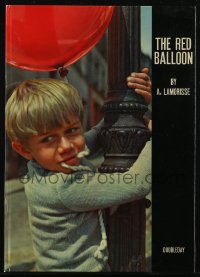 2t0739 RED BALLOON hardcover book 1956 Albert Lamorisse French classic, includes some color images!