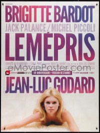 2t0221 LE MEPRIS French 1p R2013 Jean-Luc Godard, different image of sexy naked Brigitte Bardot!