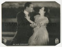 2t0498 LA GRANDE PASSION German LC #37 1929 romantic c/u of Lil Dagover & Rolla Norman, ultra rare!