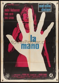 2t0106 HAND Italian 1p 1970 La Main, Nathalie Delon, different Enrico De Seta art, ultra rare!