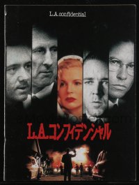 2t0834 L.A. CONFIDENTIAL Japanese program 1998 Kim Basinger, Kevin Spacey, Russell Crowe, Guy Pearce