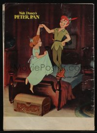 2t0843 PETER PAN Japanese program 1955 Walt Disney cartoon fantasy classic, different & ultra rare!