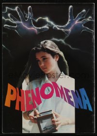 2t0844 PHENOMENA Japanese program 1985 Dario Argento's Phenomena, Jennifer Connelly, different!