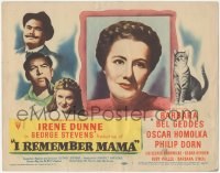 2t1220 I REMEMBER MAMA TC 1948 by Irene Dunne, directed by George Stevens!