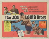 2t1221 JOE LOUIS STORY TC 1953 Coley Wallace as the legendary heavyweight champion boxer!