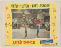 2t1298 LET'S DANCE LC #8 1950 great image of dancing and shooting Fred Astaire & Betty Hutton!