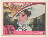 2t1195 MY FAIR LADY LC #1 1964 best close up of beautiful Audrey Hepburn in her famous dress!