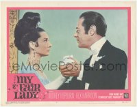 2t1194 MY FAIR LADY LC #2 1964 classic close image of Audrey Hepburn & Rex Harrison dancing!