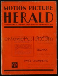 2t0461 MOTION PICTURE HERALD exhibitor magazine February 4, 1933 42nd Street, montage with Mummy!