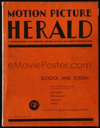 2t0460 MOTION PICTURE HERALD exhibitor magazine January 16, 1932 with Paramount 1932 28-page insert!