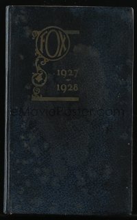 2t1569 FOX DATE BOOK 1927-28 exhibitor's date book 1927 Carmen, What Price Glory, Buck Jones & more!