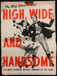 2t0334 HIGH, WIDE & HANDSOME pressbook 1937 Irene Dunne, Randolph Scott, Rouben Mamoulian, rare!