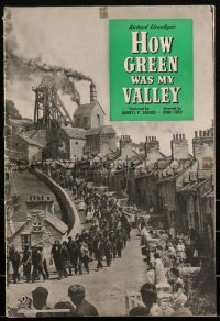 2t0339 HOW GREEN WAS MY VALLEY pressbook 1941 John Ford Best Picture, Pidgeon, O'Hara, ultra rare!