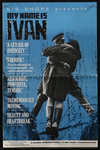 2t0575 MY NAME IS IVAN pressbook 1963 Andrei Tarkovsky's first feature film, WWII, very rare!