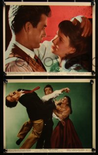 2t1745 EAST OF EDEN 10 color 8x10 stills 1955 Elia Kazan classic, James Dean & Julie Harris!