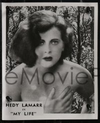 2t1828 ECSTASY 6 8x10 stills R1950 great images of Hedy 'Kiesler' Lamarr, Mog, My Life!