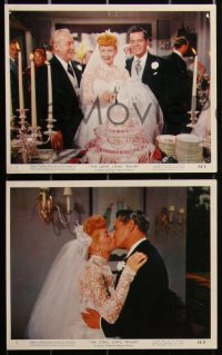 2t1751 LONG, LONG TRAILER 9 color 8x10 stills 1954 great images of Lucille Ball & Desi Arnaz!