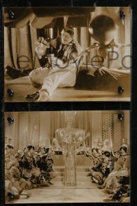 2t1843 MASK OF FU MANCHU 3 trimmed from 6.75x9 to 7x9.25 stills 1932 Asian Boris Karloff & Myrna Loy!